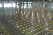 Warehouse floor Striping