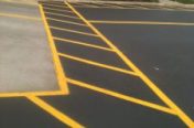 Parking lot striping by LinePro Striping of Nashville